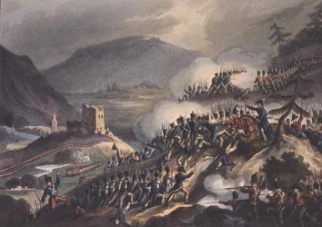 Battle of Castalla, 13th April, 1813 Engraved by Thomas Sutherland, 1813